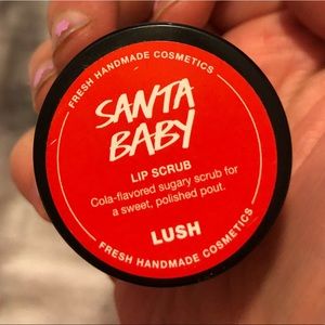 LUSH Cosmetics Santa baby lip scrub